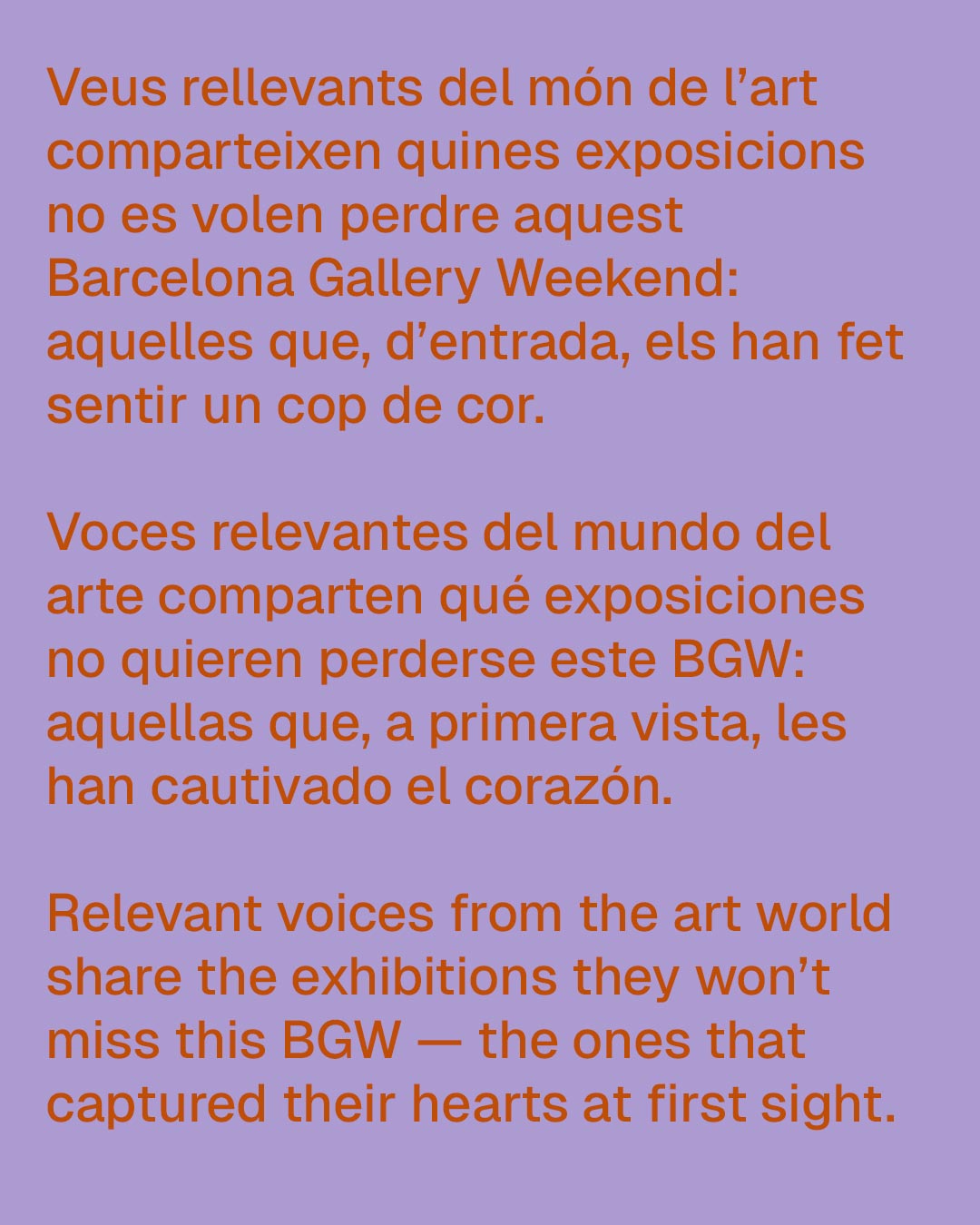 barcelona gallery weekend